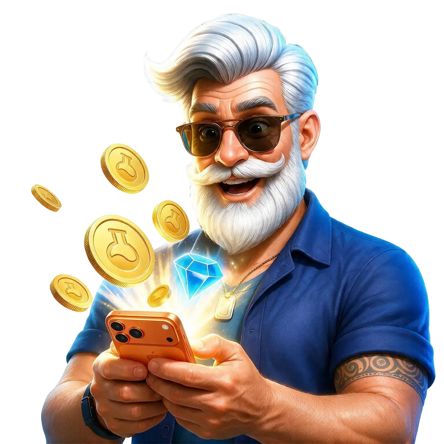 The EarnLab character
